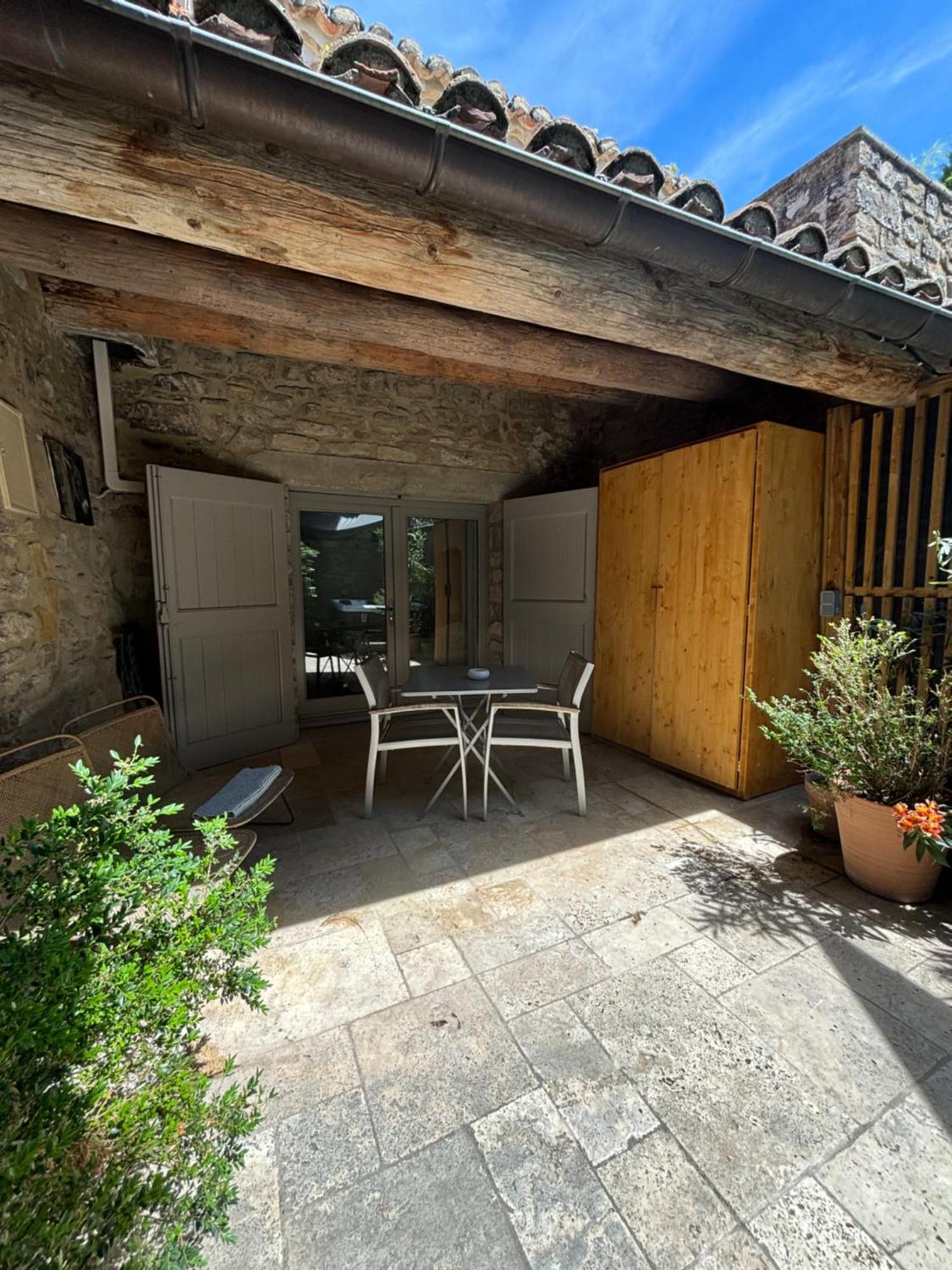 La Maison Des Vendangeurs - Table D'Hotes Le Soir Du Jeudi Au Dimanche- Jacuzzi - Balneo Spa - Acces Piscine Pour Toutes Les Chambres Sauf Studio Coquet- Piscine De Mai A Mi-Octobre Martignargues Exterior foto